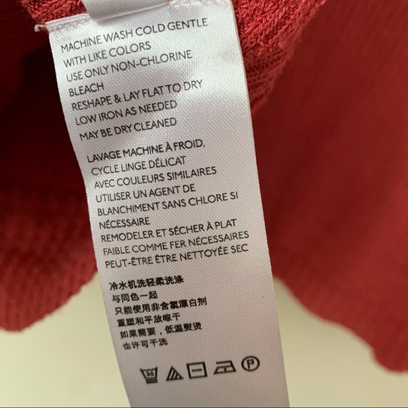 We The Free Ribbed Low Back Tank Top Distressed Scoop Neck Size Large - Picture 6 of 7